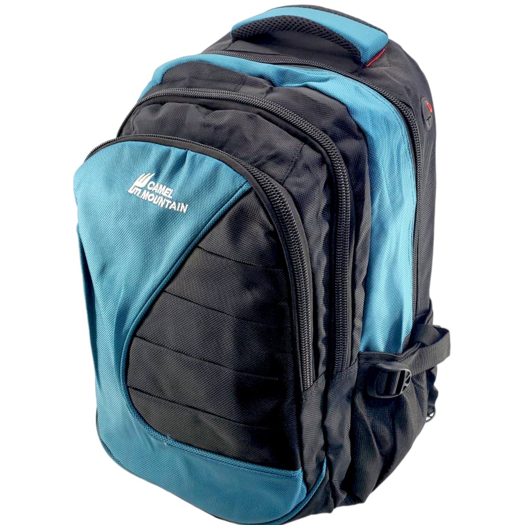 Camel Mountain 18Inch School Bag - Sea Green/Red - Class - 3 - 8