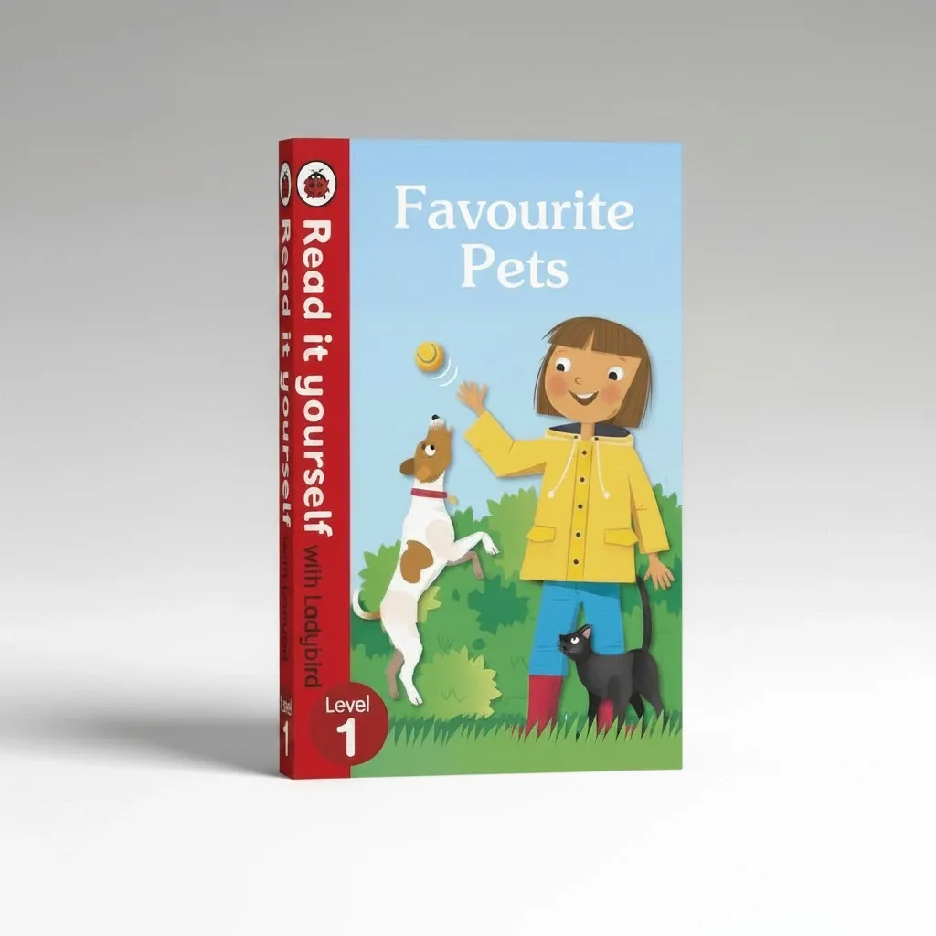[9780241237342] Favourite Pets - Read It Yourself with Ladybird Level 1