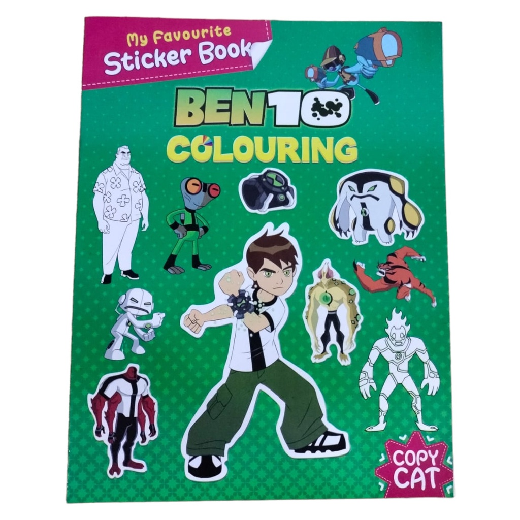 My Favourite Ben10 Colouring & Sticker Book