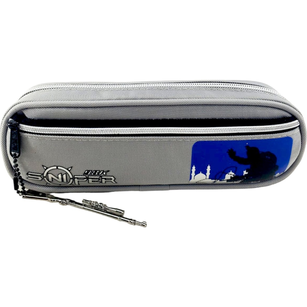 Sniper Rifle Pencil Pouch - Grey - BD-866