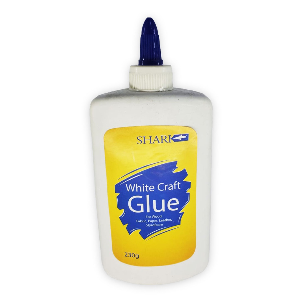 White Craft Glue - 230g - Shark