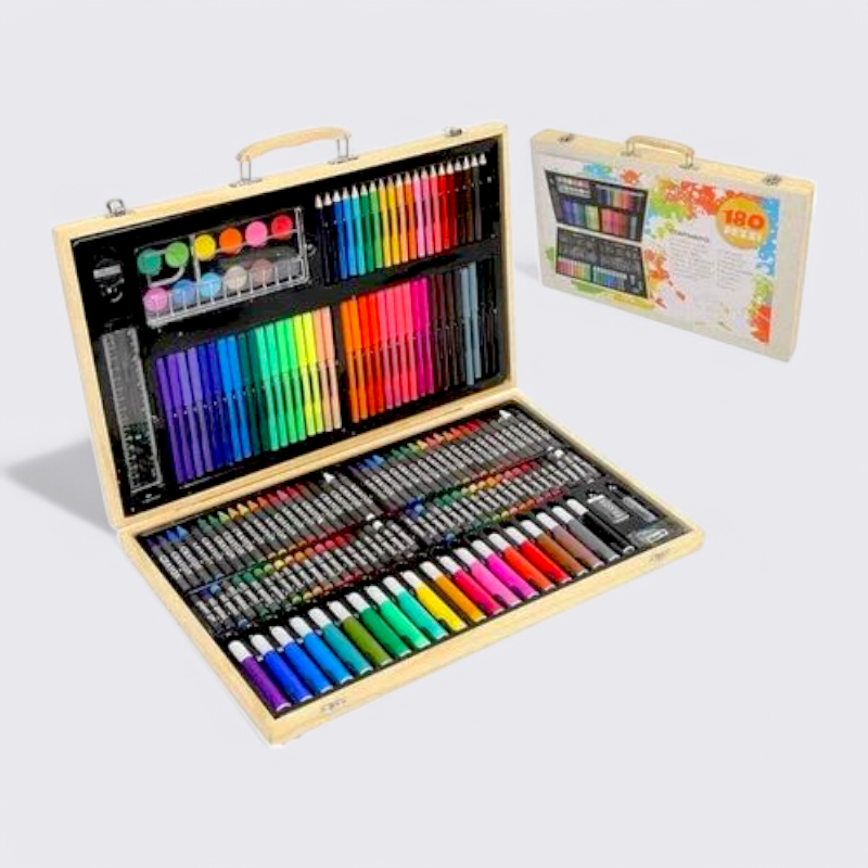 Wooden Art Kit -180 Pcs - CK-180