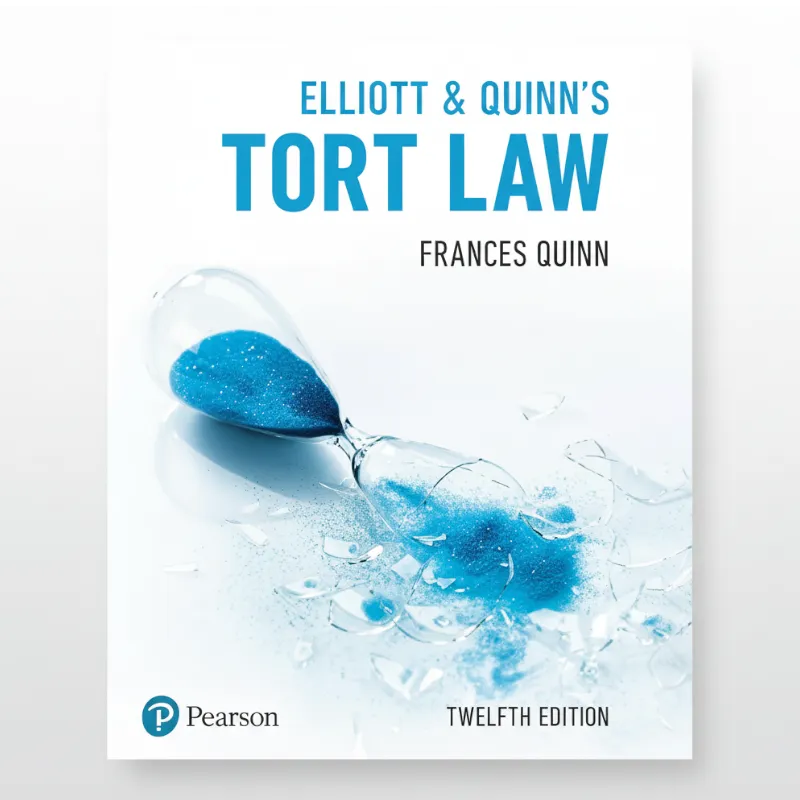 [9781292251448] Elliott & Quinn's Tort Law - Frances Quinn - Low Price Edition