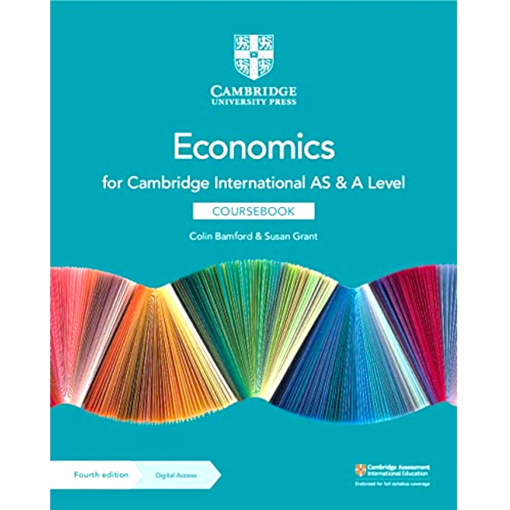 Economics For Cambridge International AS & A Level Coursebook - Fourth Edition Digital Access - Low Price Edition