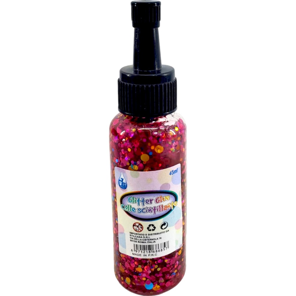 Glitter Glue - 45ml - Pink