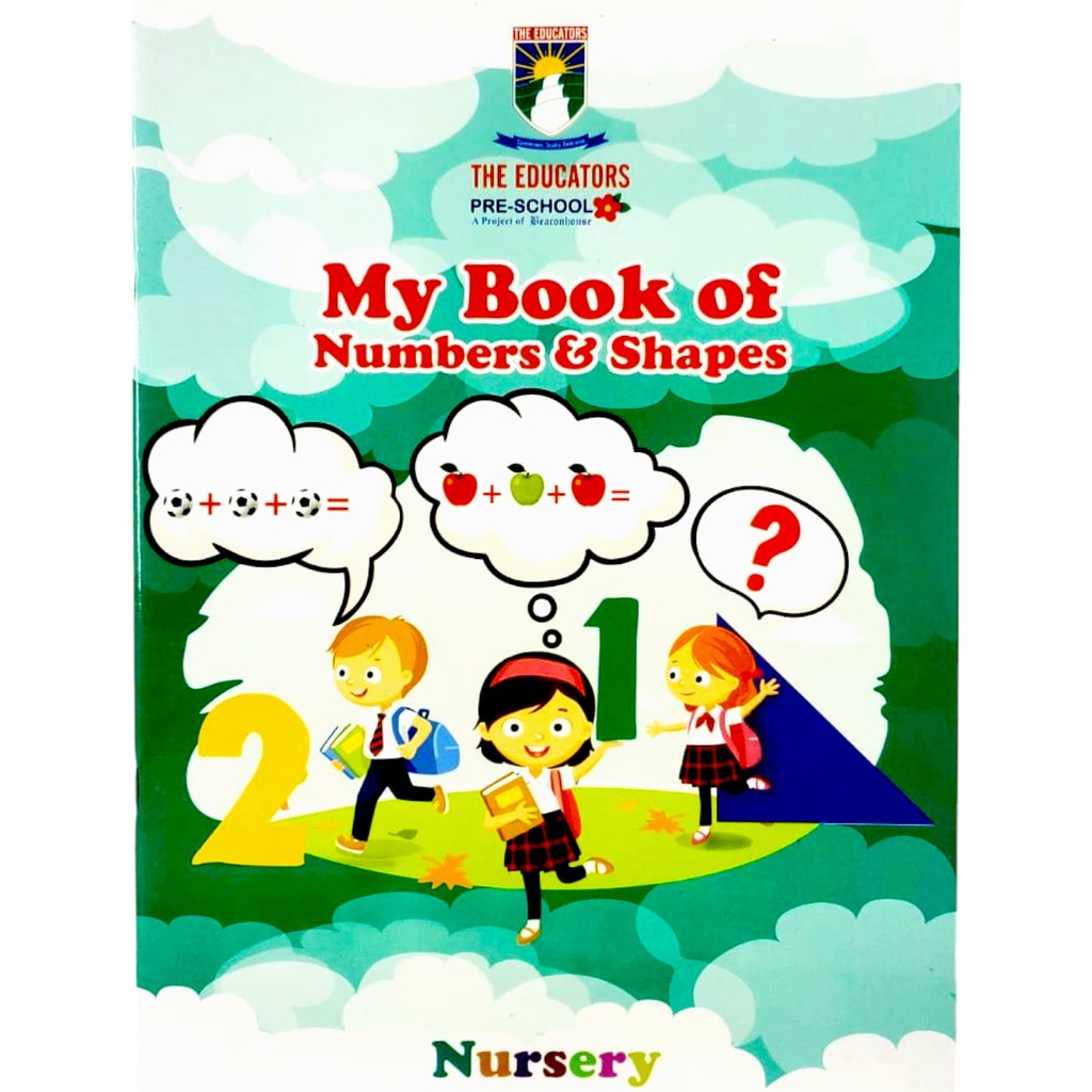 My book of Number & Shapes - Nursery