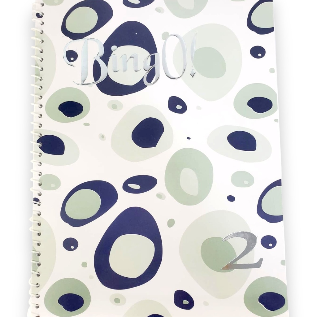 BingO A4 Size 2 in 1 Spiral Notebook 120 Pages