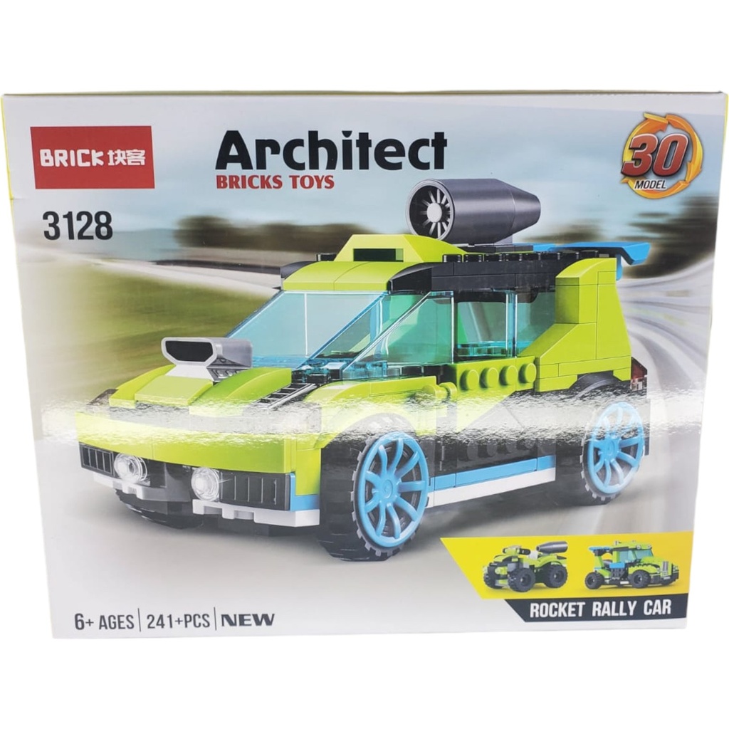 Architect Brick Toys Legos 241Pcs - 3128