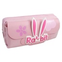 Rabbit Pencil Pouch - Pink