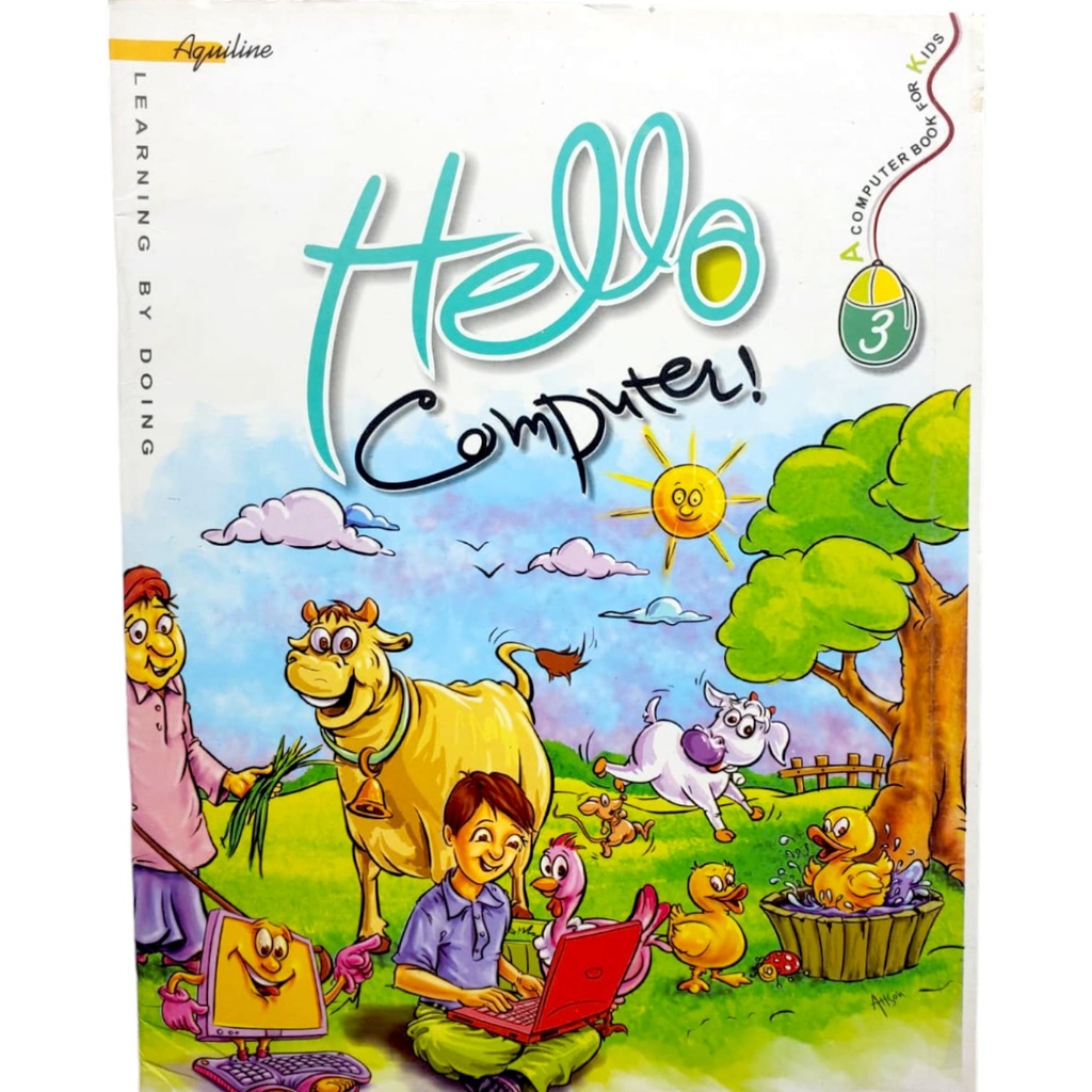 Aqua Line Hello Computer Book 3