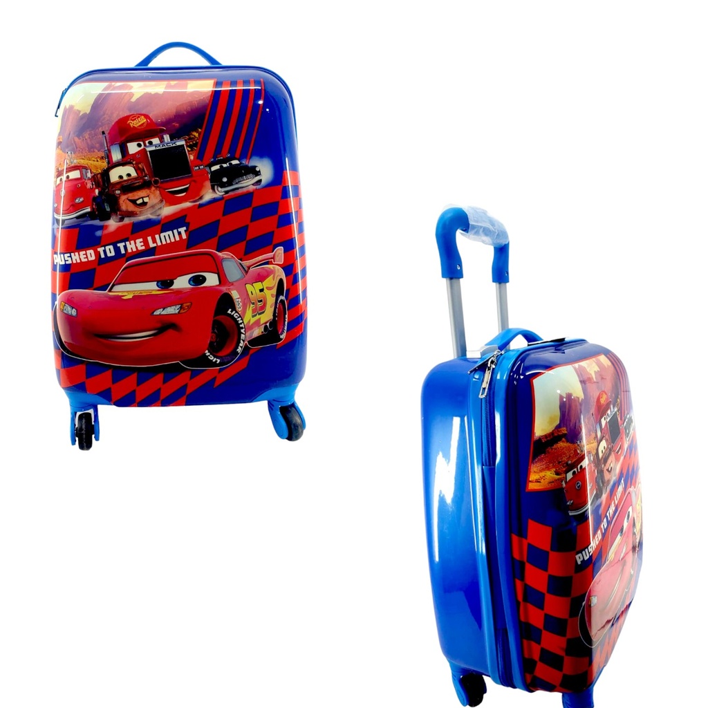 Cars Briefcase Trolley - Blue - | Class 1 - Class 2