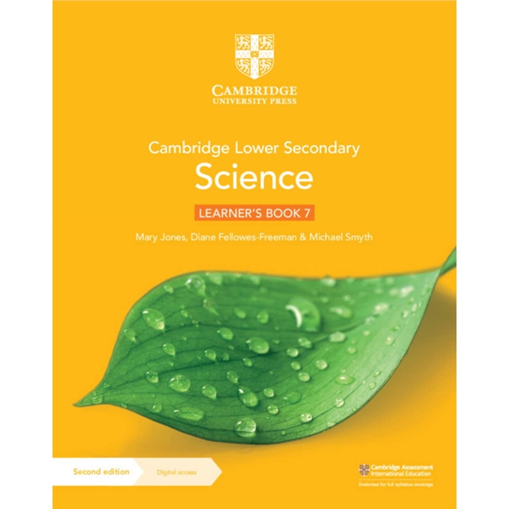 Cambridge Lower Secondary Science Learner's Book 7 With Digital Access - Original