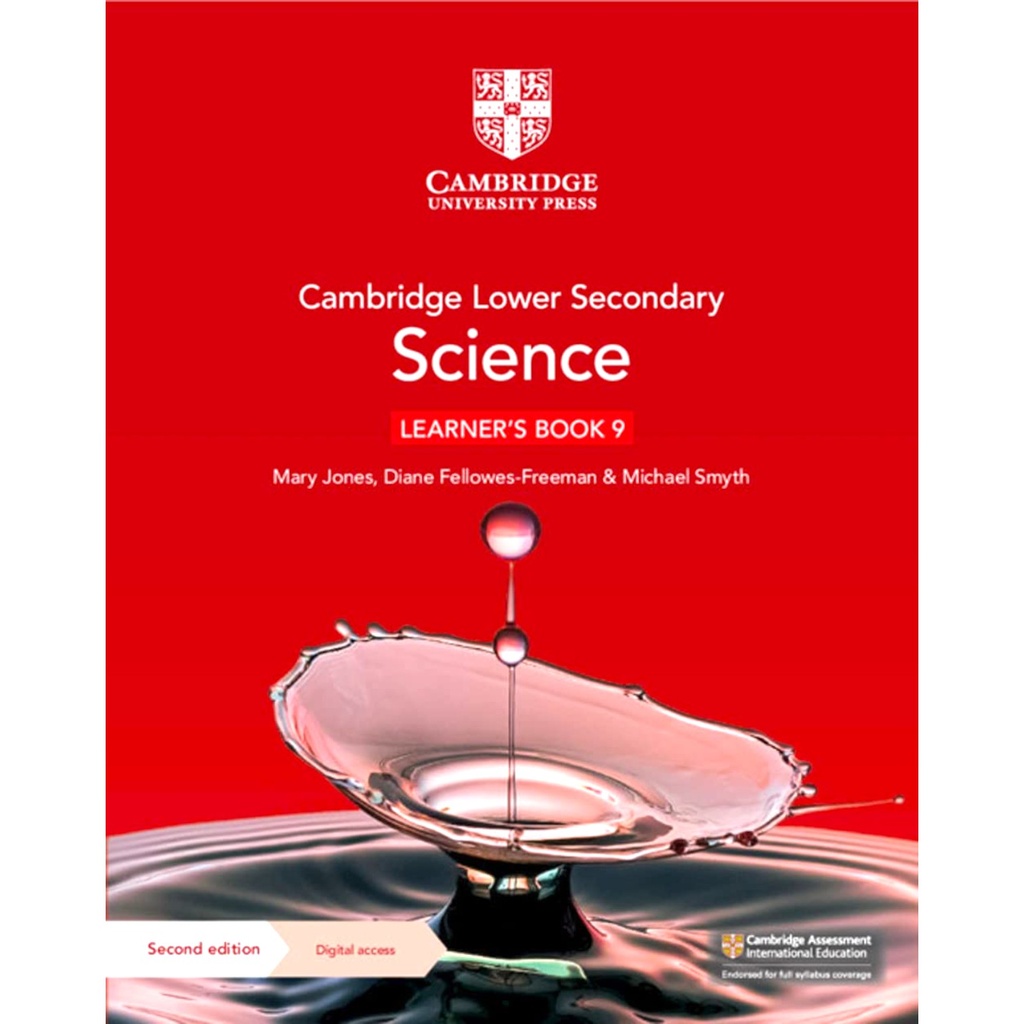 Cambridge Lower Secondary Science Learner's Book 9 With Digital Access - Original