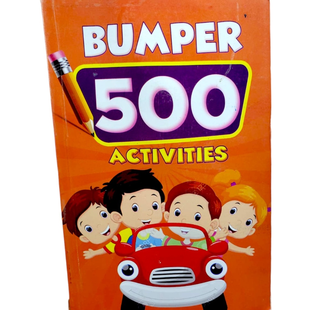 Super Bumper 500 Activities Book