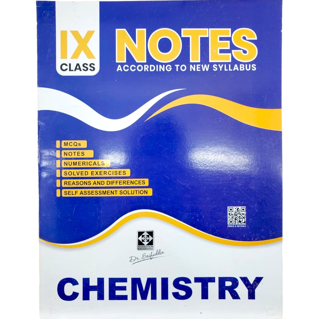 Chemistry Notes For Class IX - Dr Saifuddin