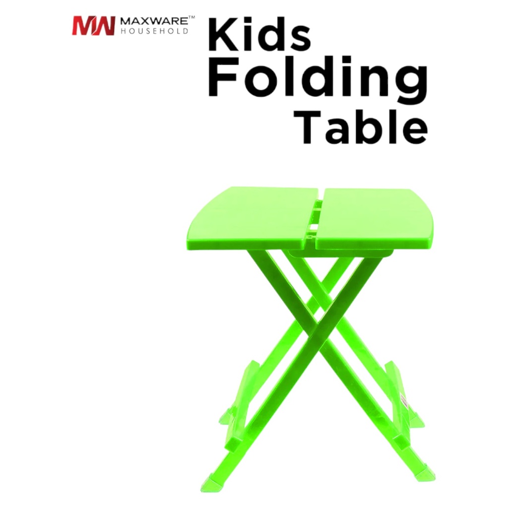 Kids Folding Table (Green) - MAXWARE