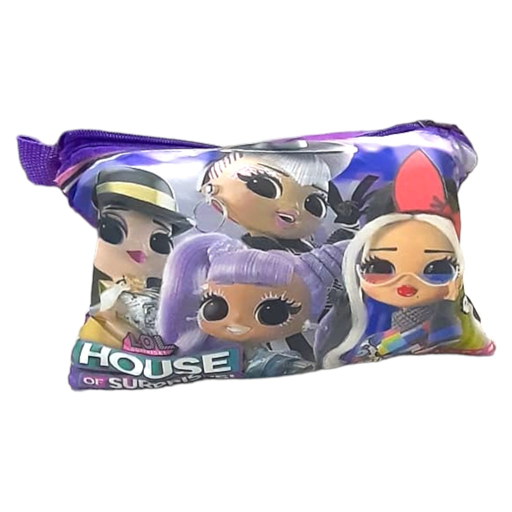LOL Double Zipper Pencil Pouch (Assorted Design)