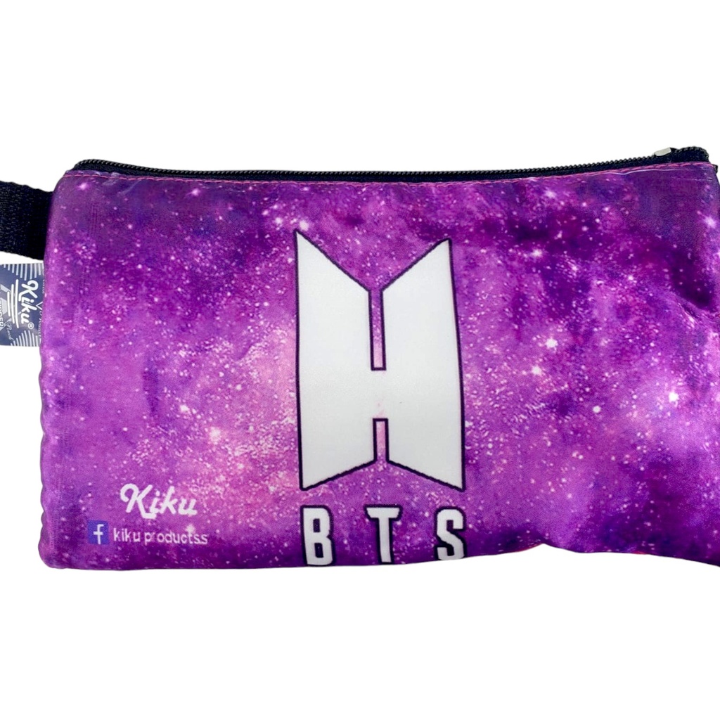 BTS Single Zipper Pencil Pouch