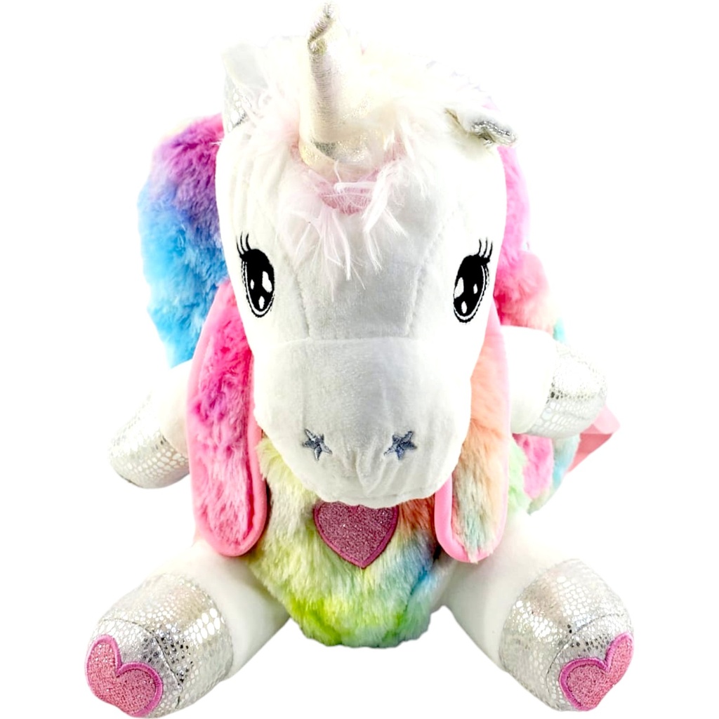 Unicorn Pre-Primary Stuff Bag - Pink/White( IMPORTED )