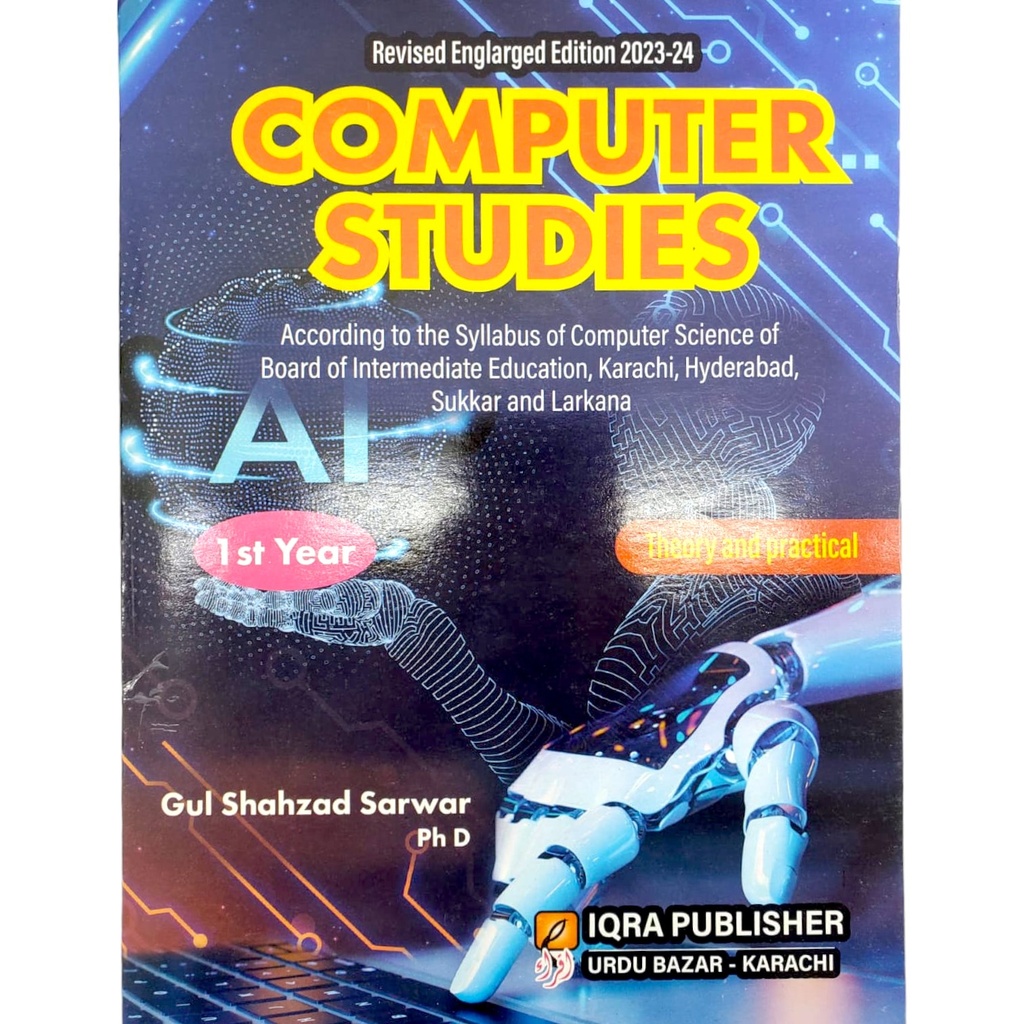 Iqra Computer Studies Theory & Practical For 1st Year