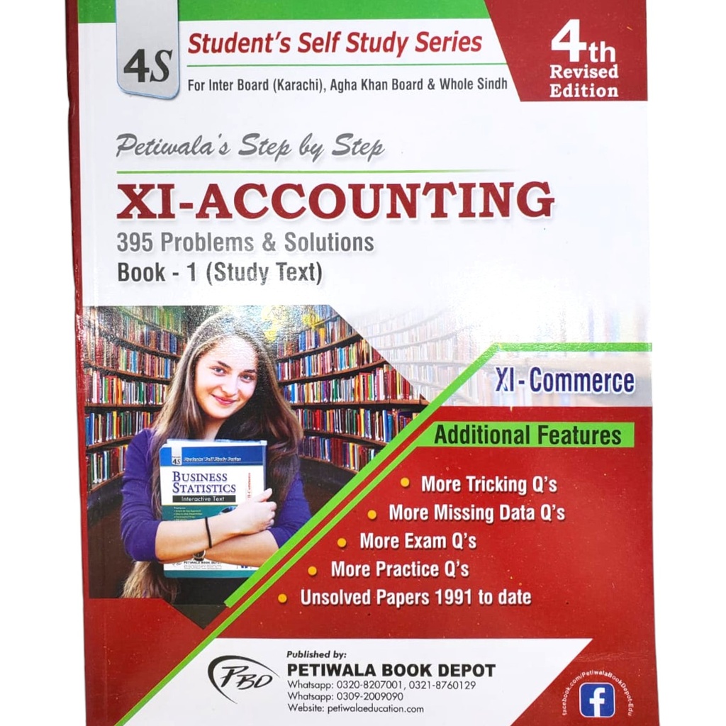 Petiwala's Step By Step XI Accounting Book 1 - Sameer Hussain