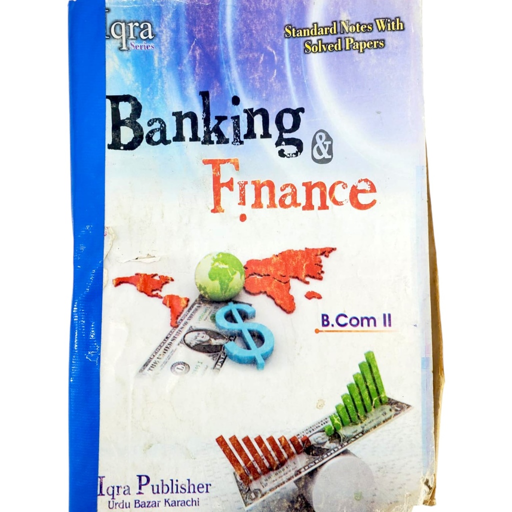Banking Finance Solved Papers for B.Com Part II - Iqra Publisher