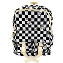 Shinaier Cheque College Bag - Black/White( IMPORTED )