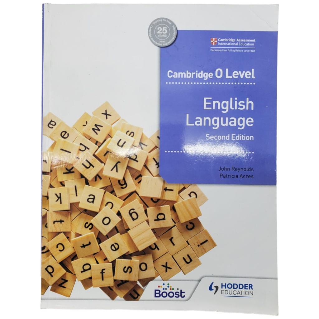 Cambridge O Level English Language Second Edition - Hodder Education - Low Price Edition