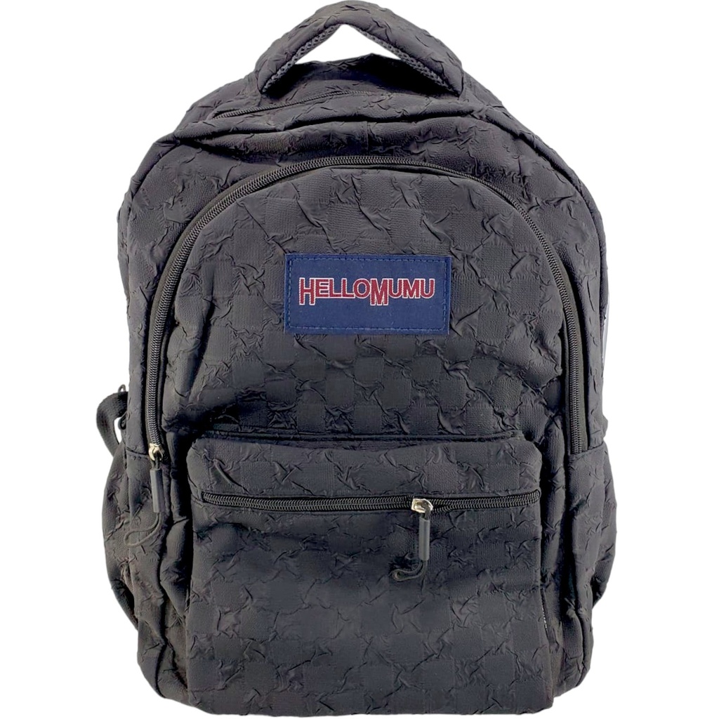 Hello Mumu College Bag - Black ( IMPORTED )