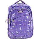 Sport Printed School Bag - Purple - Class - 1 - 2( IMPORTED )