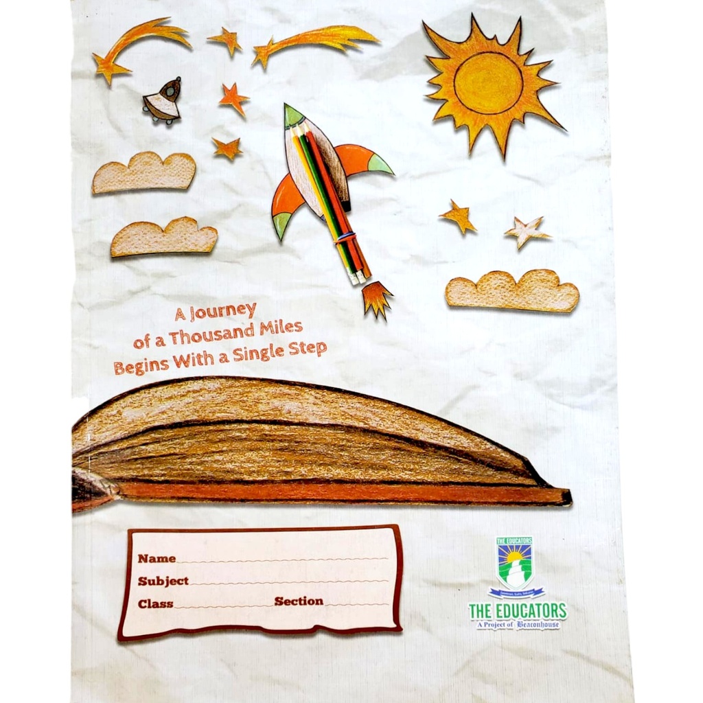 Single Line Urdu Margin Copy - 160 Pages - The Educator