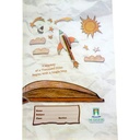 Single Line English Margin Register - 200 Pages - The Educator