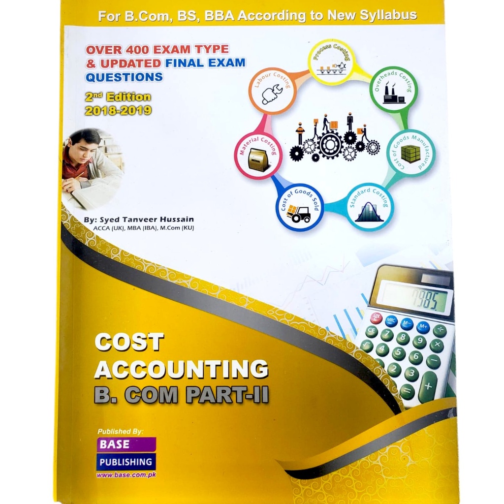 Cost Accounting for B. Com Part II- 2nd Edition 2018-2019 - Base Publisher