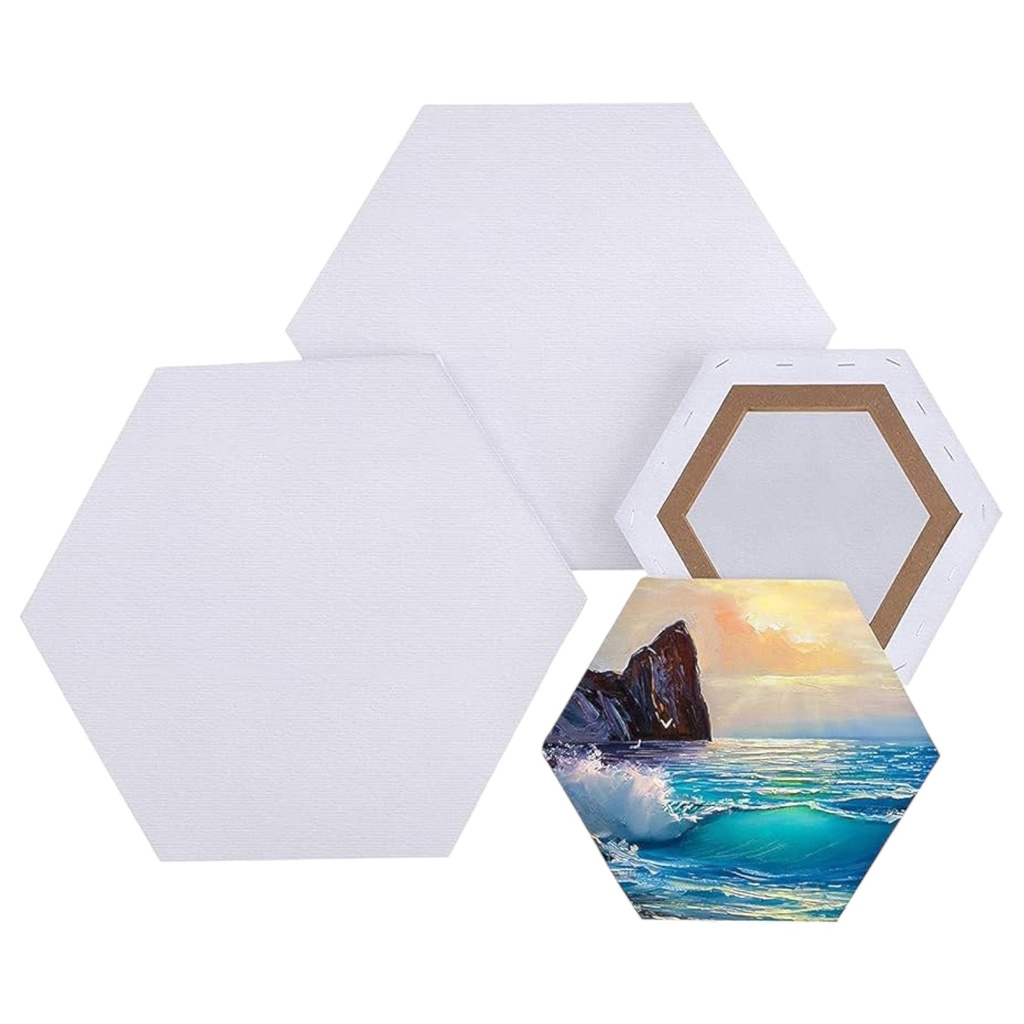City Canvas Hexagon Shape - 9/10