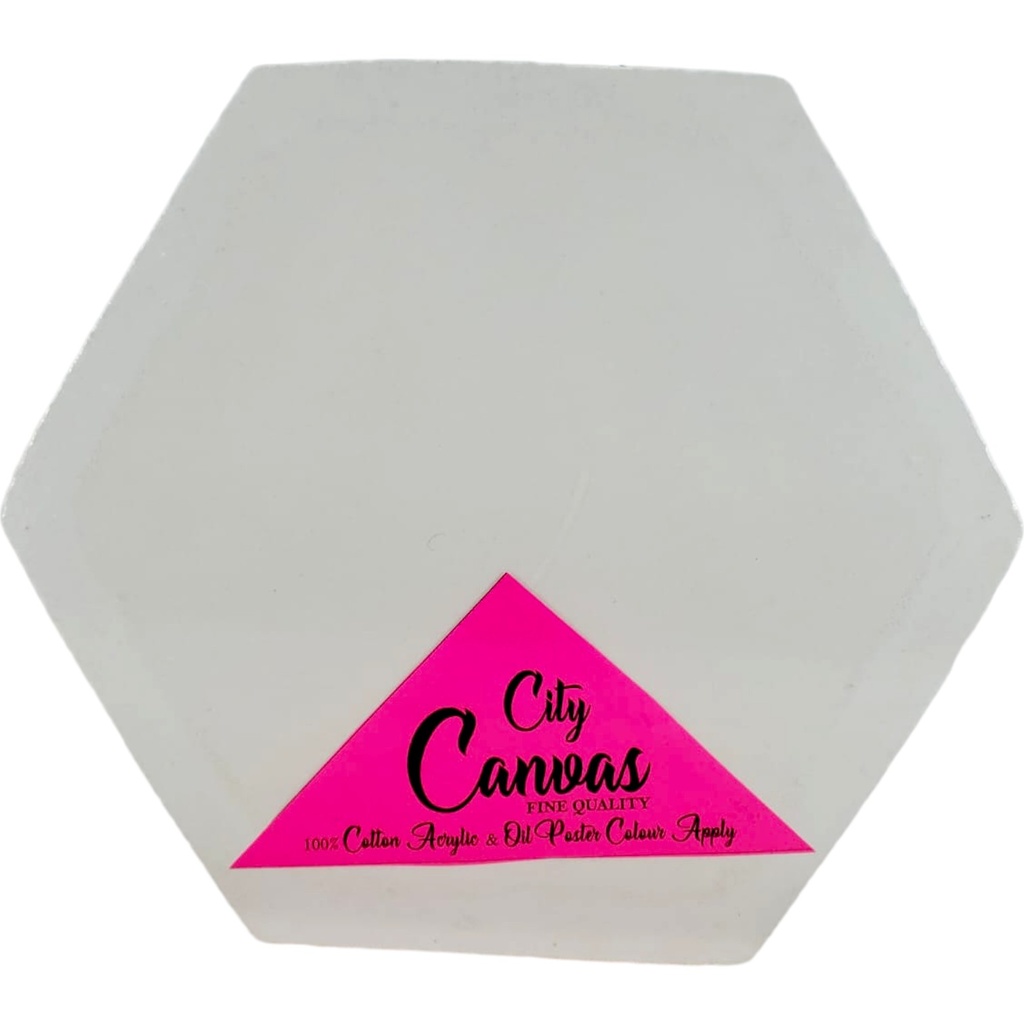 City Canvas Hexagon Shape - 20/23