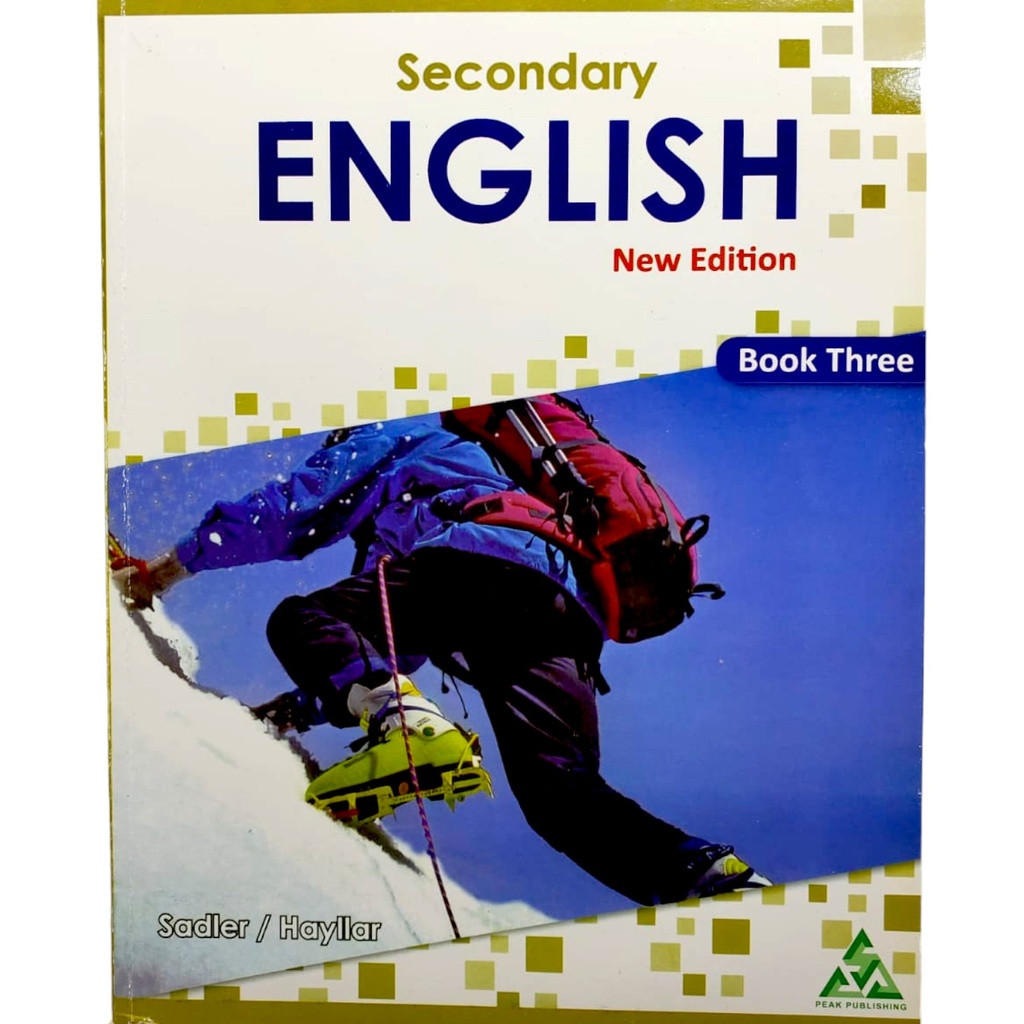 Secondary English Book 3 - New Edition - Peak Publisher