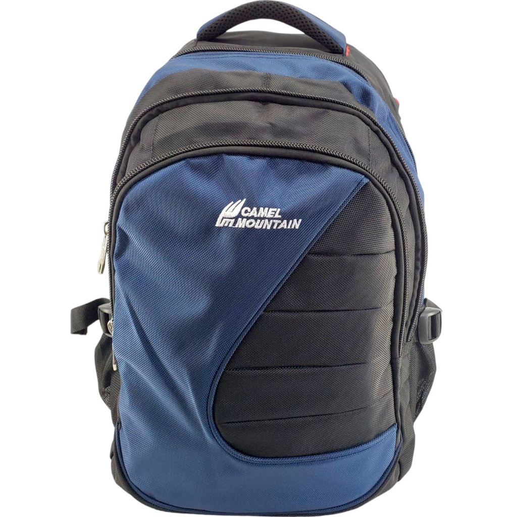 Camel Mountain 18Inch School Bag - RoyalBlue/Black - Class - 3 - 8( IMPORTED )