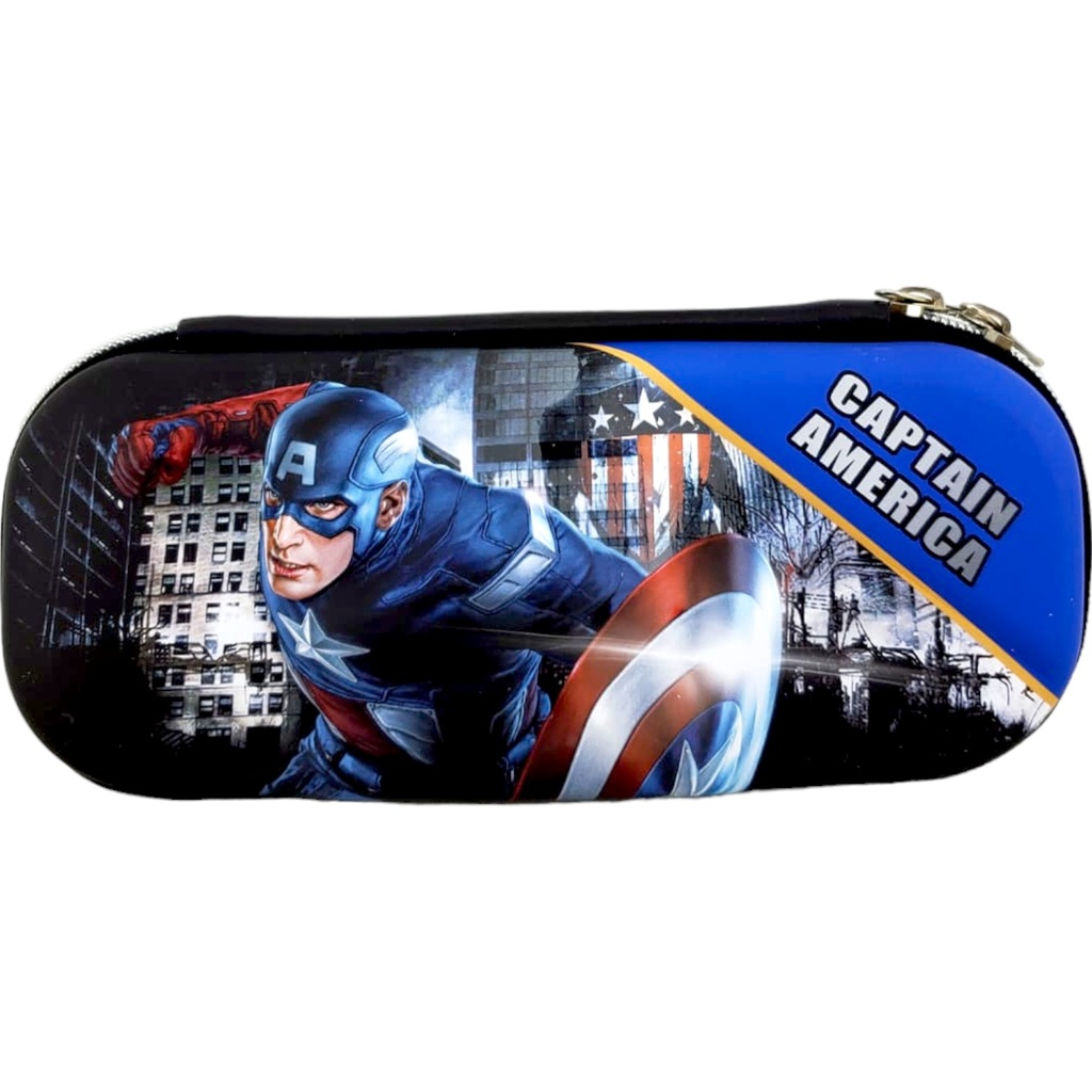 Captain America 3D Pencil Pouch - No. 6653