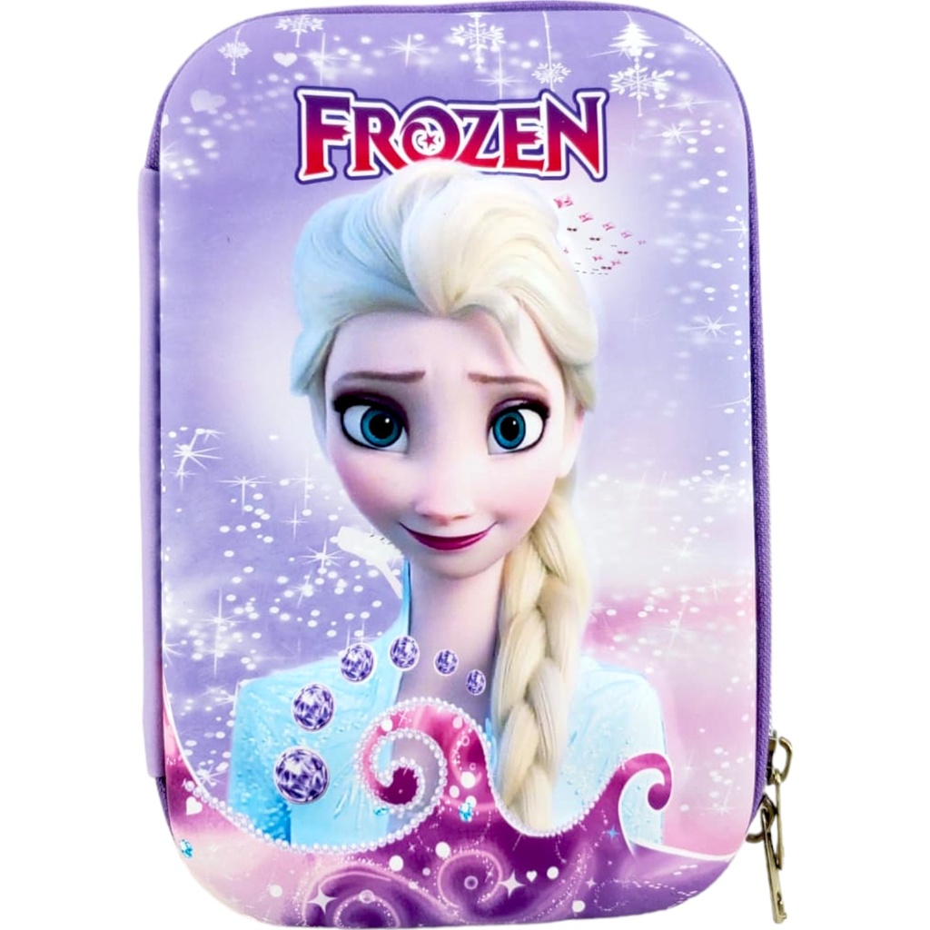 Frozen 3D Pencil Pouch - Purple - No. ST604 / ST936