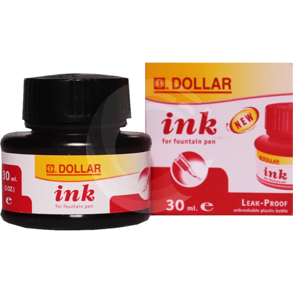 Ink Pot - Red - 60ml - Dollar