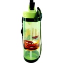 Cars Plastic Water Bottle 600ml - Green - Bright Active Star