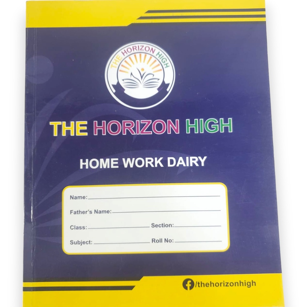 Journal 120 Pages - The Horizon High