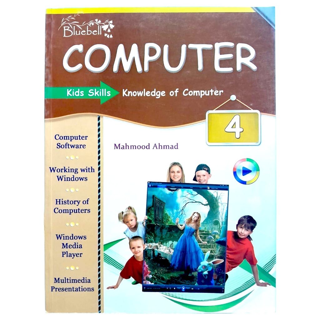 Bluebell Computer Kids Skills Book 4 - Gohar Publisher