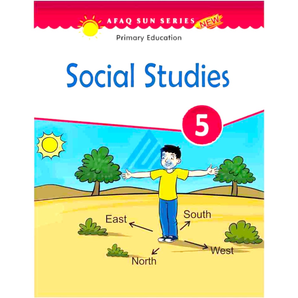 Social Studies Book 5 - Primary Education - Afaq Sun Series