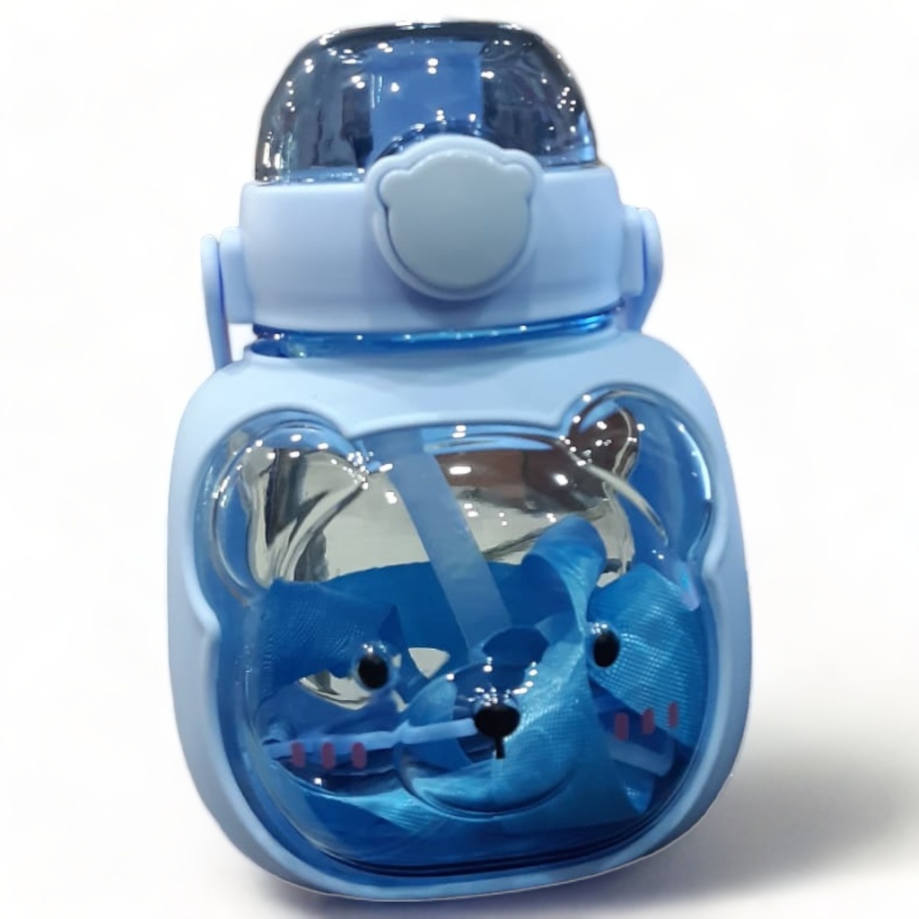 Tyeso Travel Tumbler (Blue) Plastic Water Bottle