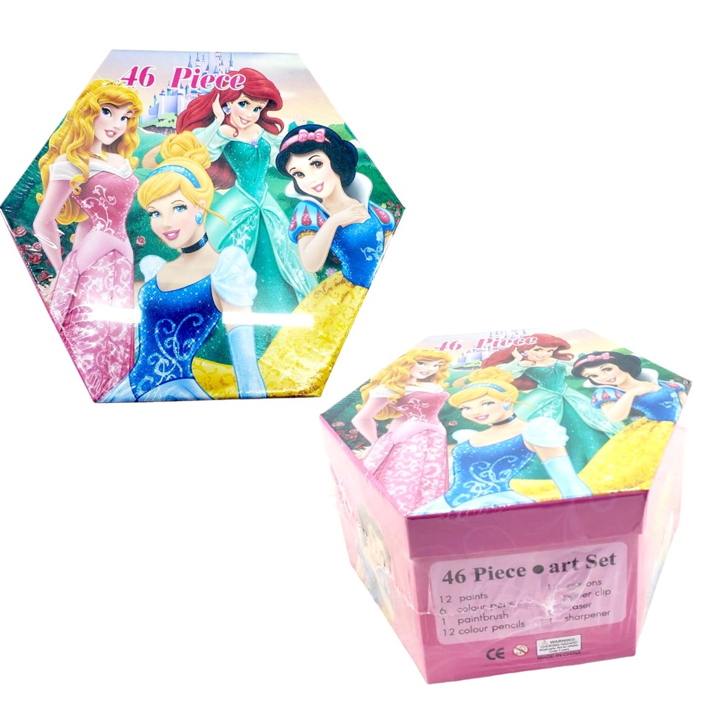 Princess Art Kit Hexagon 46 Pcs