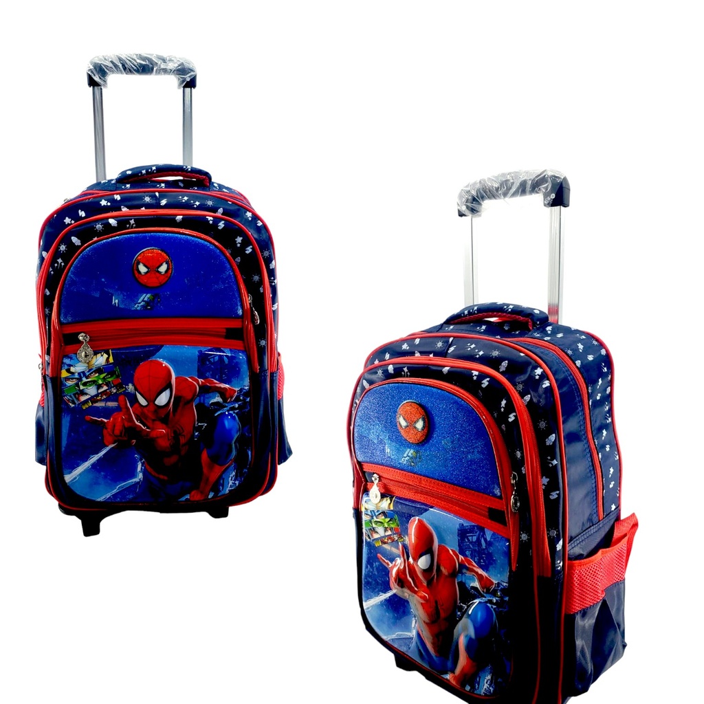 Spiderman Trolley Bag - 18 Inch - Class 3 - 5( IMPORTED )