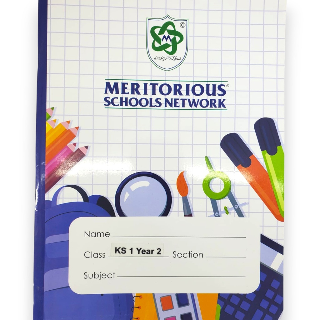 96 Pages Copy Meritorious School