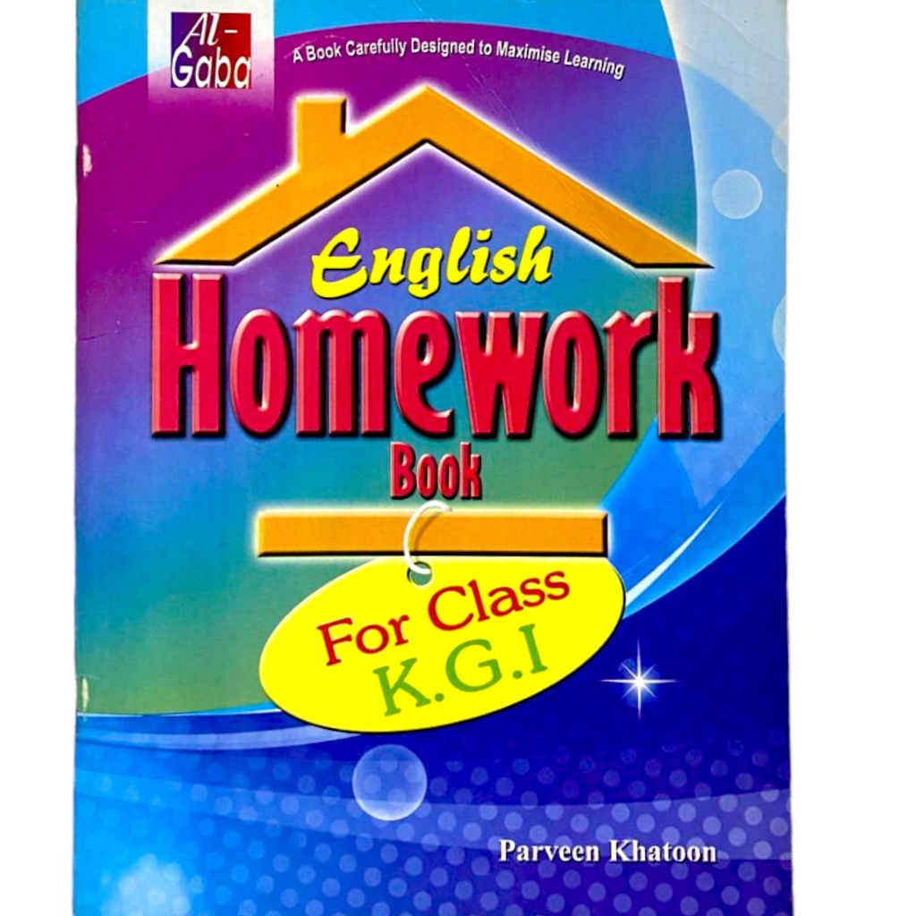 English Homework Book For Class K.G 1 - Parveen Khatoon