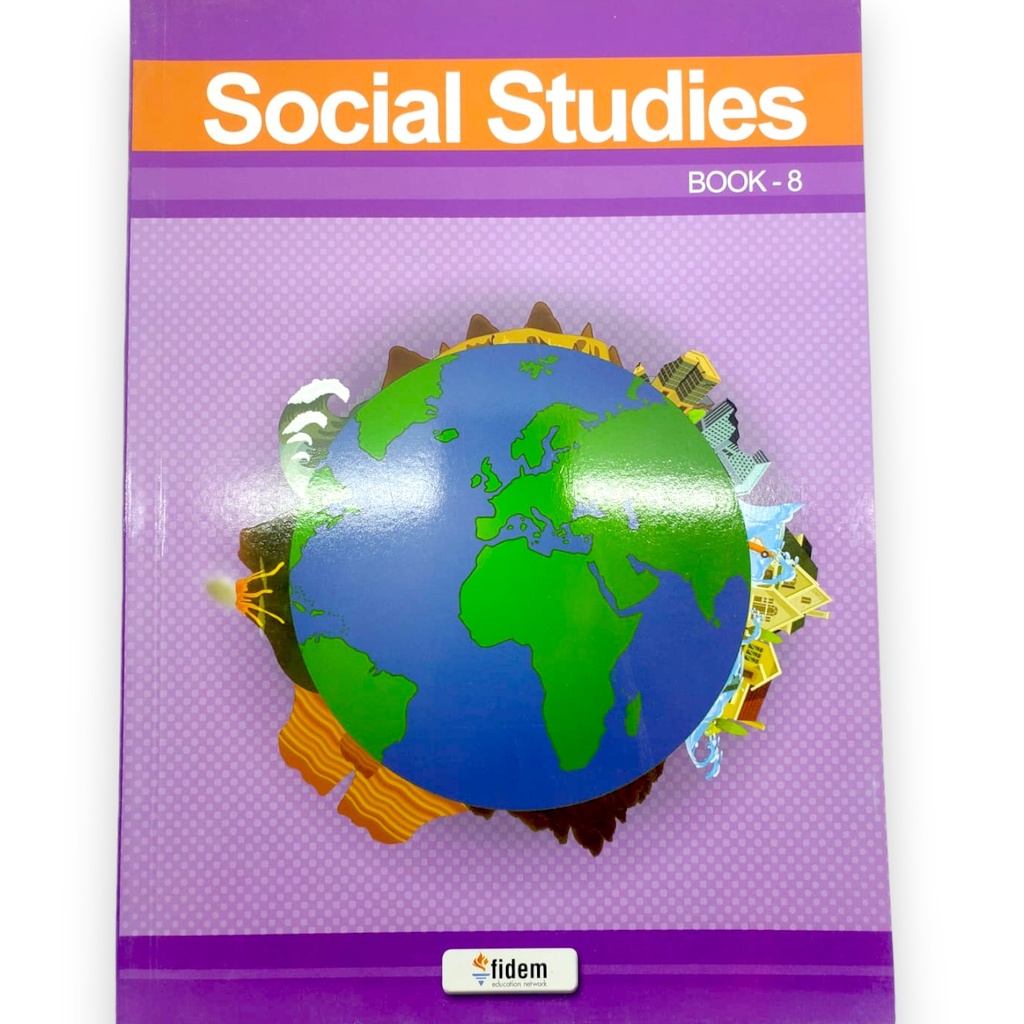 Social Studies Book 8 - Pakistan Edition - Fidem Publisher